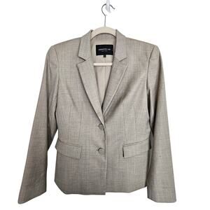 Lafayette 148 Women Virgin Wool Blazer 4P Designer Career Classic Minimalist